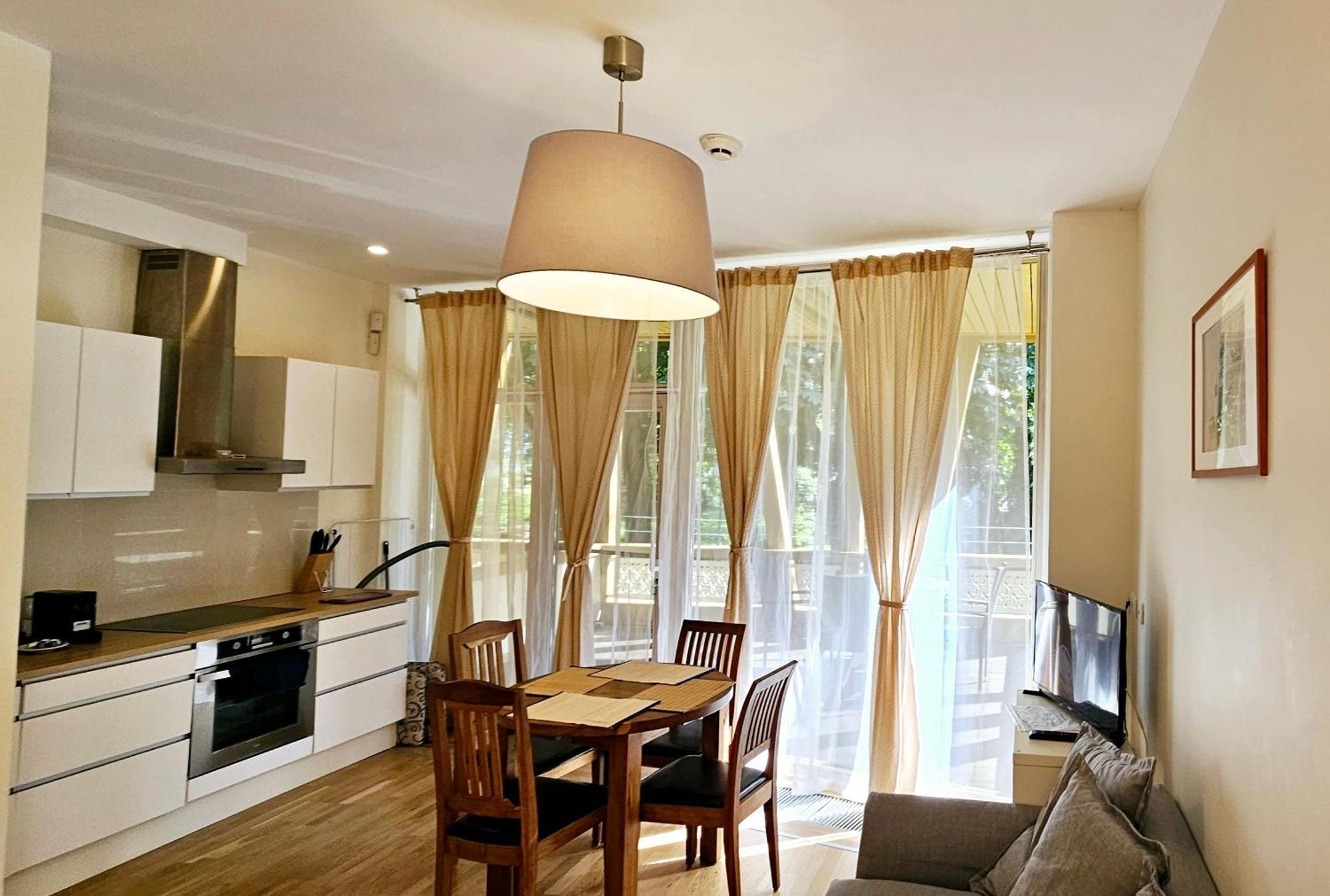 Schwarzort Apartment Juodkrantė Exteriér fotografie